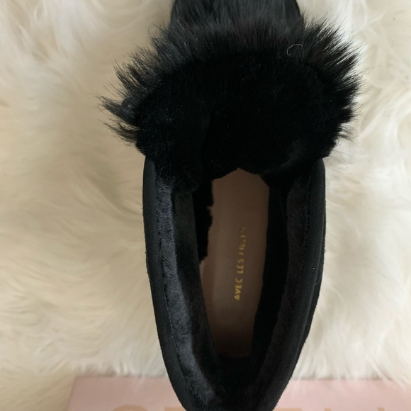 AVEC LES FILLES “Demi II” NEW Faux Fur Booties 8.5 - Picture 7 of 13